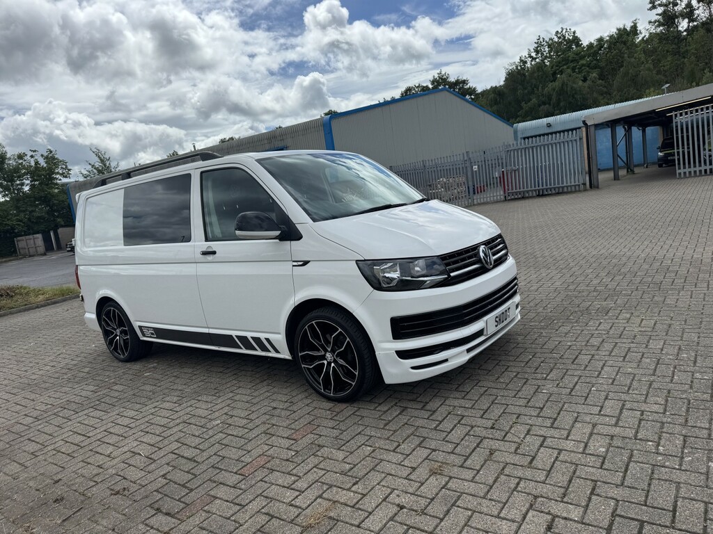 Volkswagen Transporter 2.0 Tdi T28 Bluemotion Tech Startline White #6