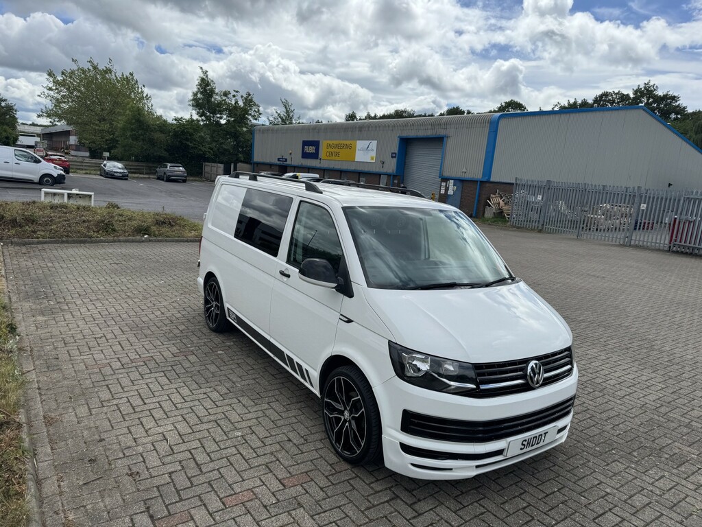 Volkswagen Transporter 2.0 Tdi T28 Bluemotion Tech Startline White #4