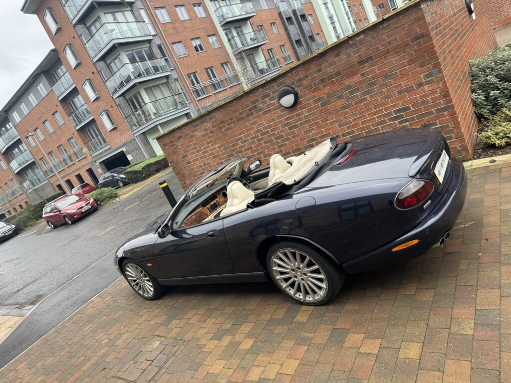 Jaguar XKR 4.2 S Blue #4
