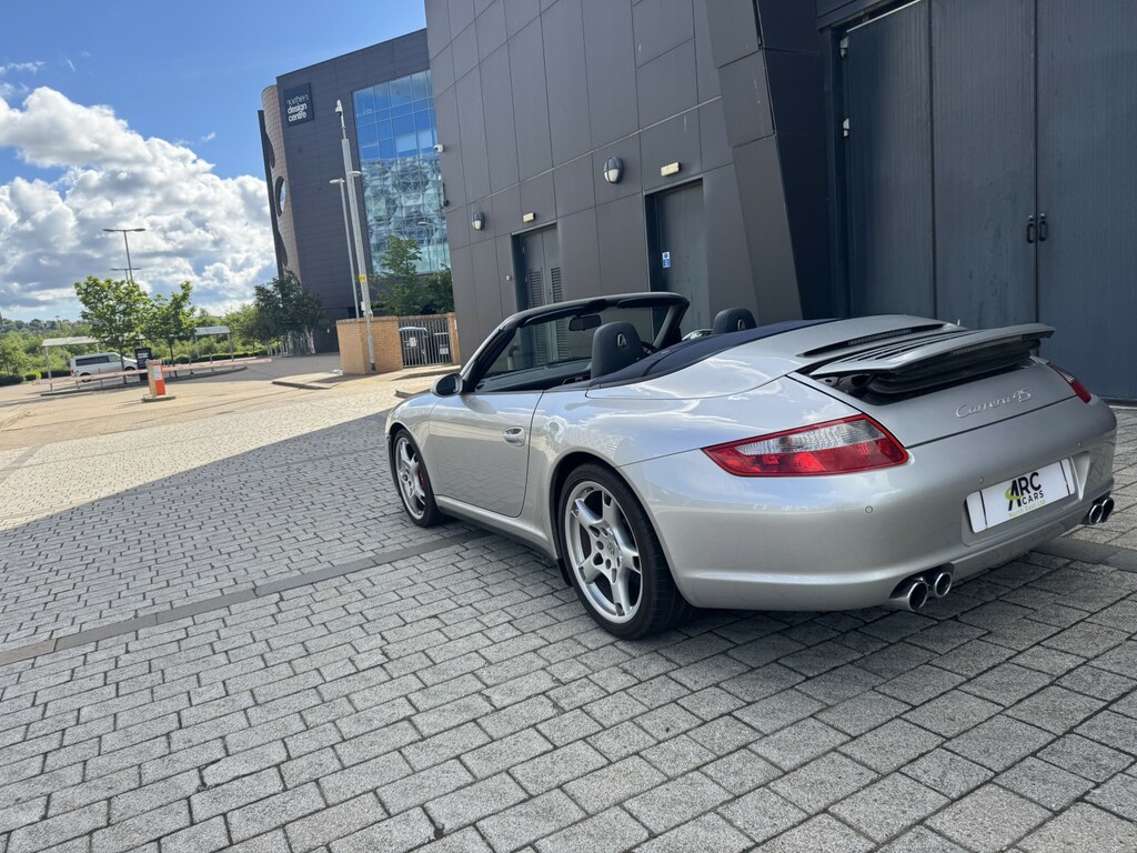 Porsche 911 Convertible Silver #51