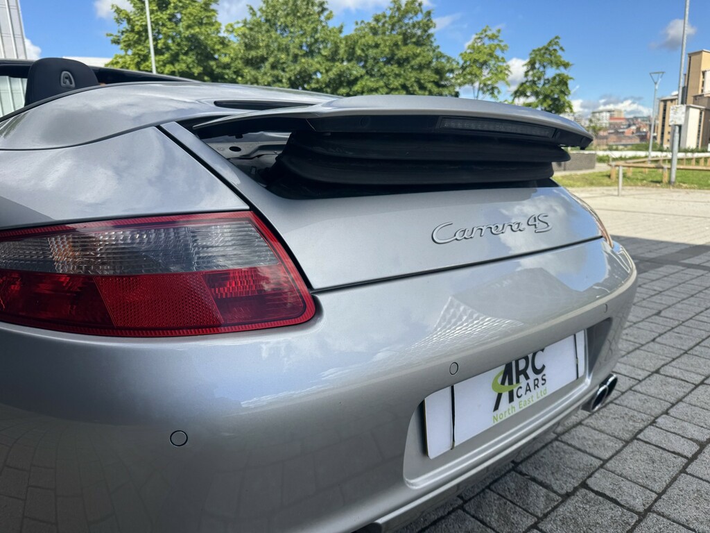 Porsche 911 Convertible Silver #60