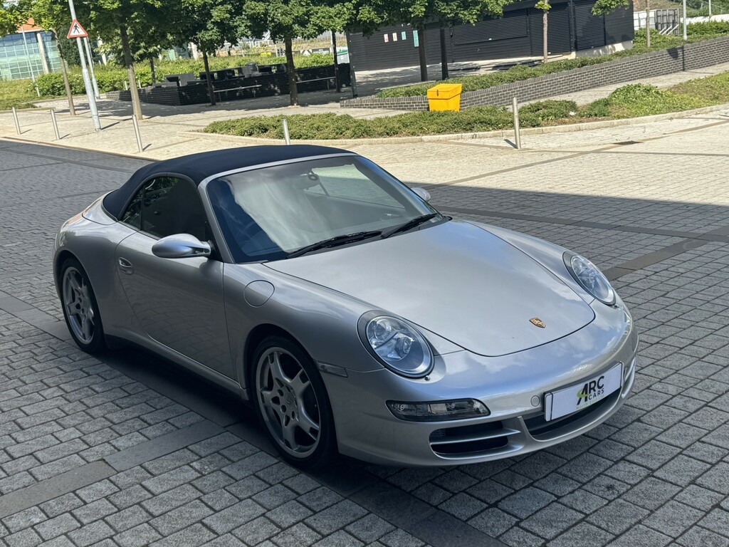 Porsche 911 Convertible Silver #22