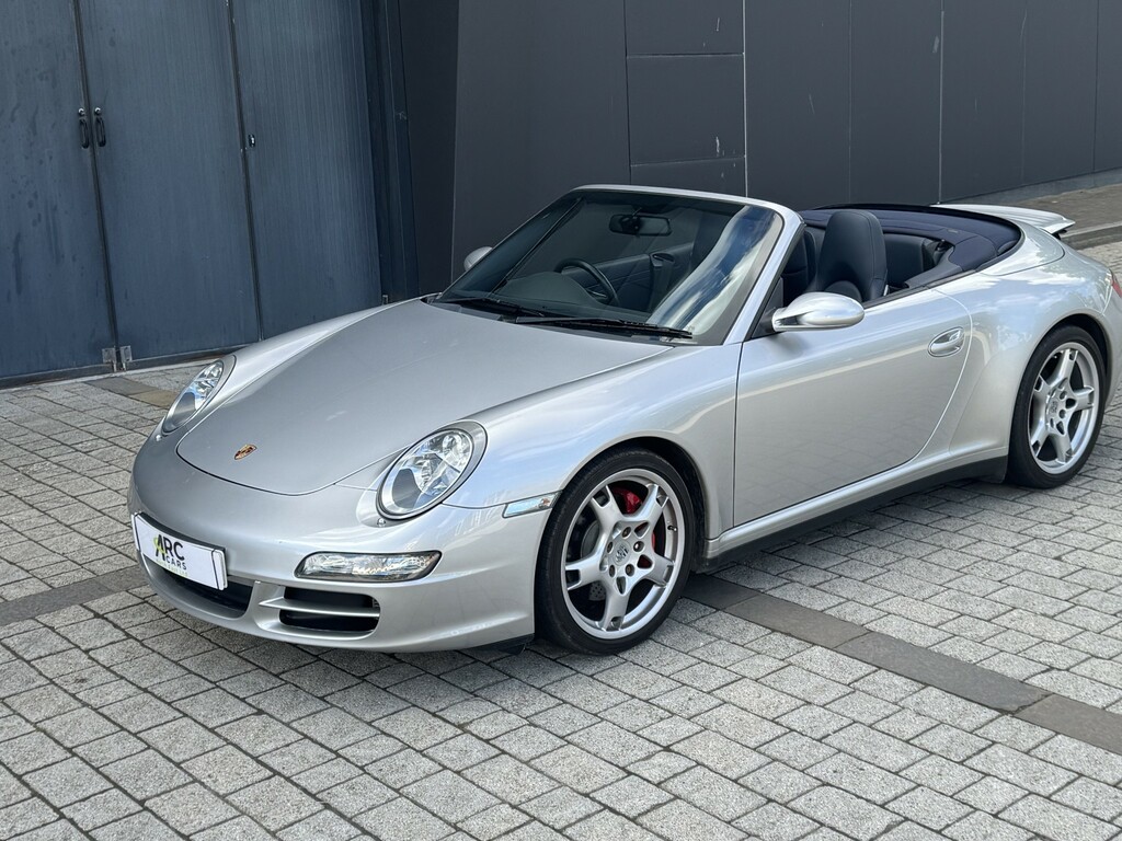 Porsche 911 Convertible Silver #35