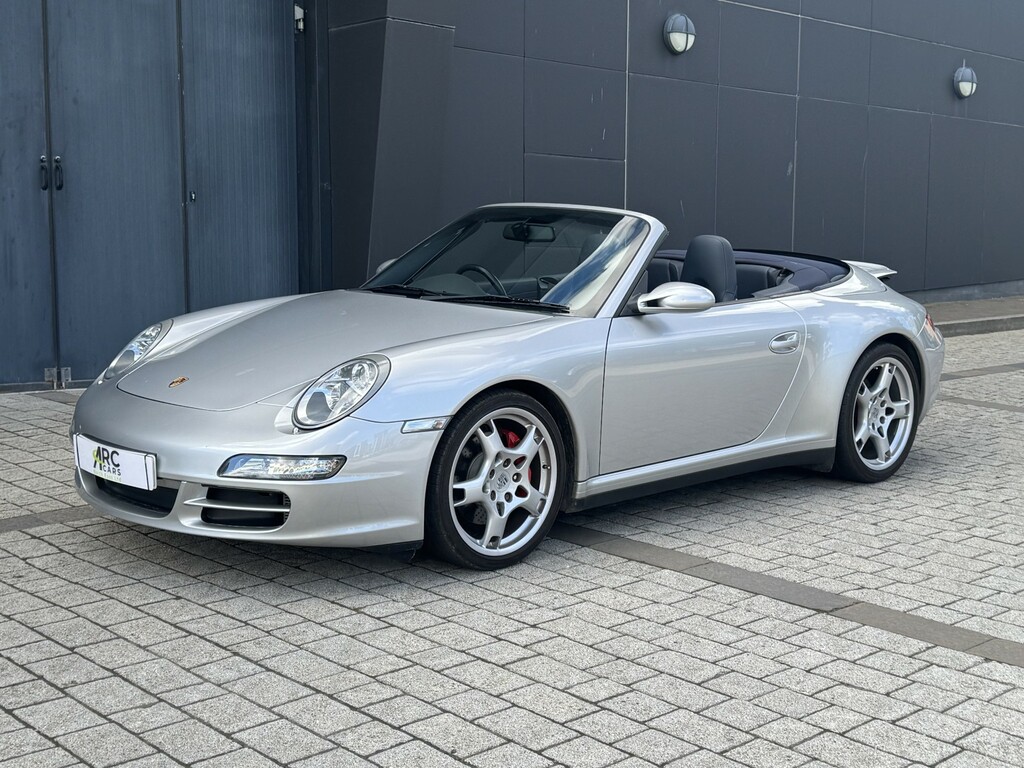 Porsche 911 Convertible Silver #49
