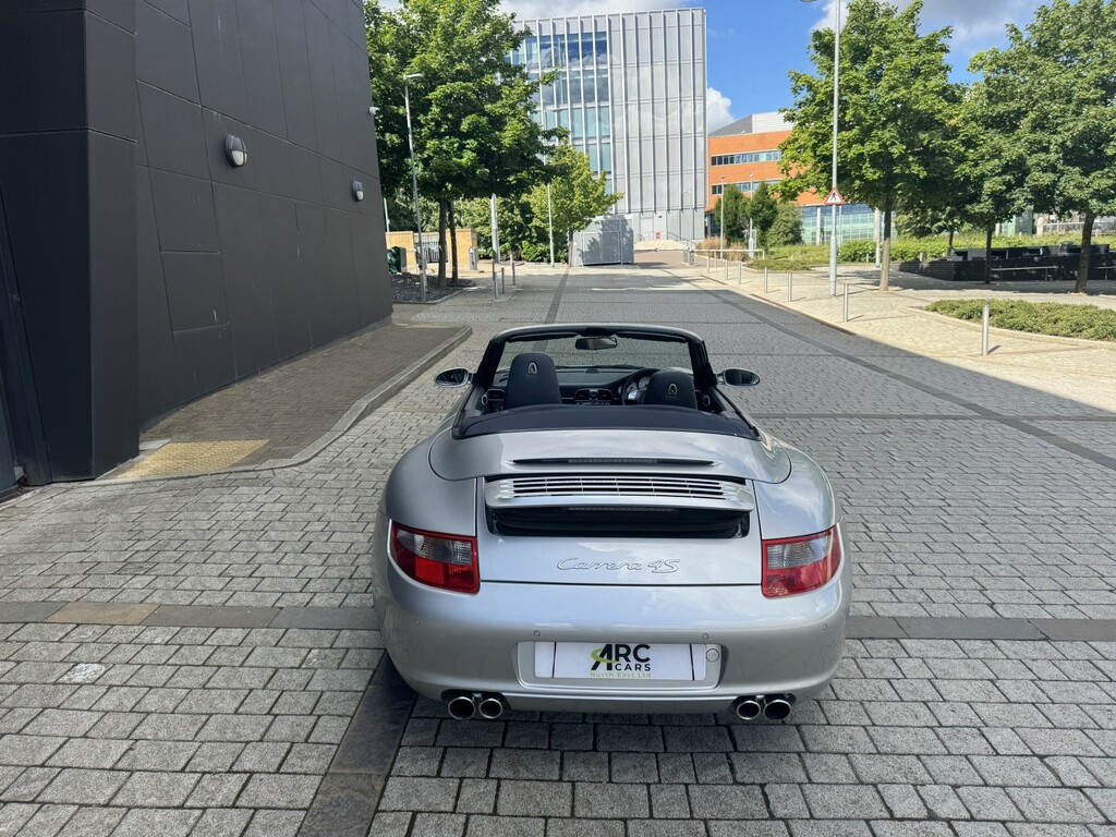 Porsche 911 Convertible Silver #42