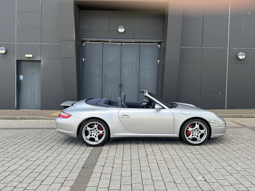 Porsche 911 Convertible Silver #8