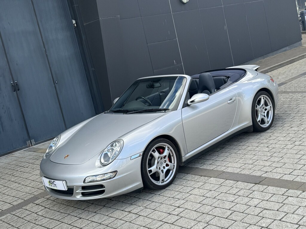 Porsche 911 Convertible Silver #48