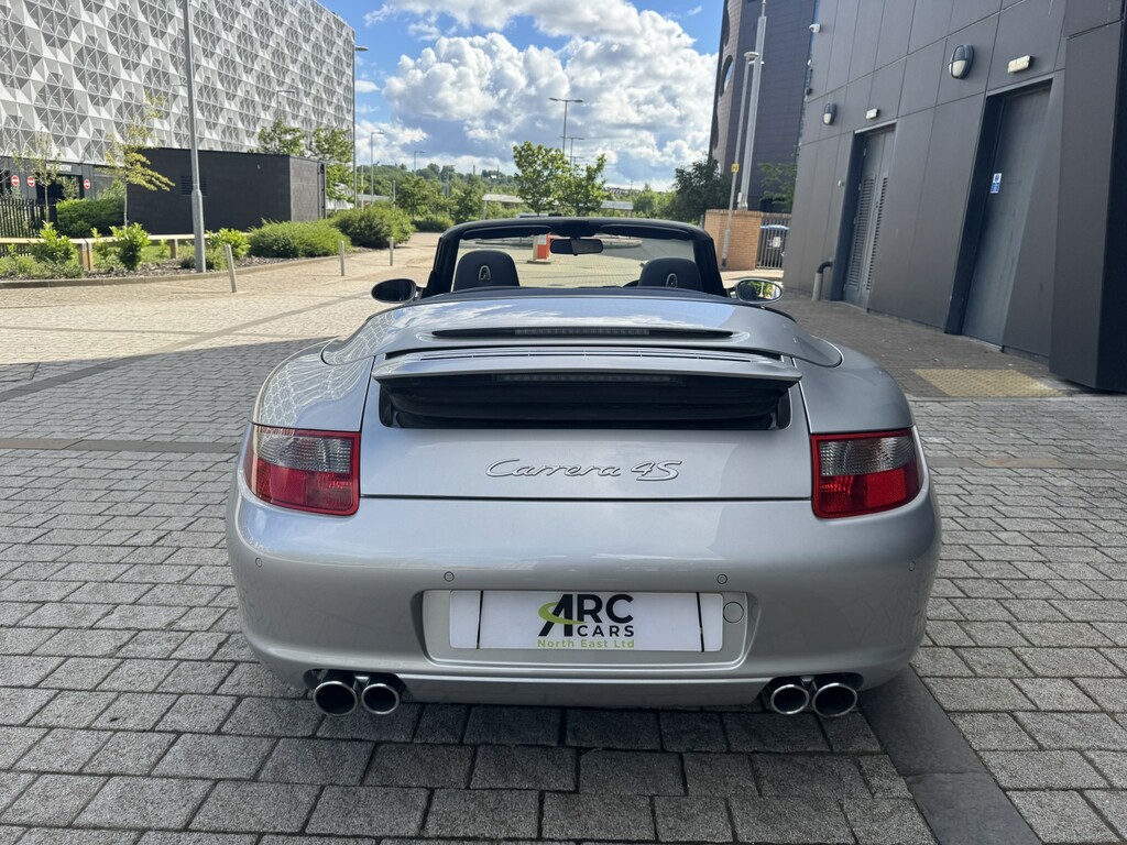 Porsche 911 Convertible Silver #46