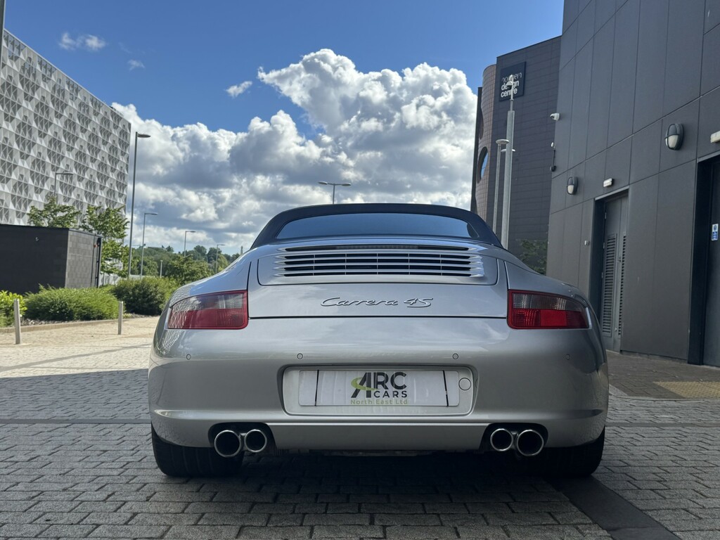 Porsche 911 Convertible Silver #36