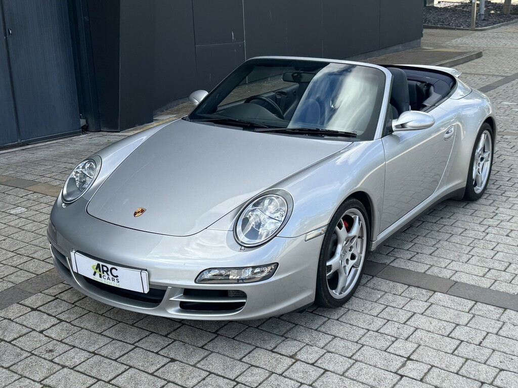 Porsche 911 Convertible Silver #43