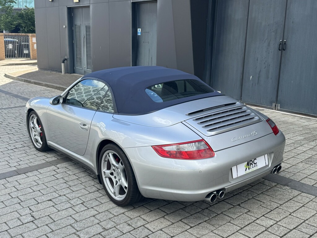 Porsche 911 Convertible Silver #17
