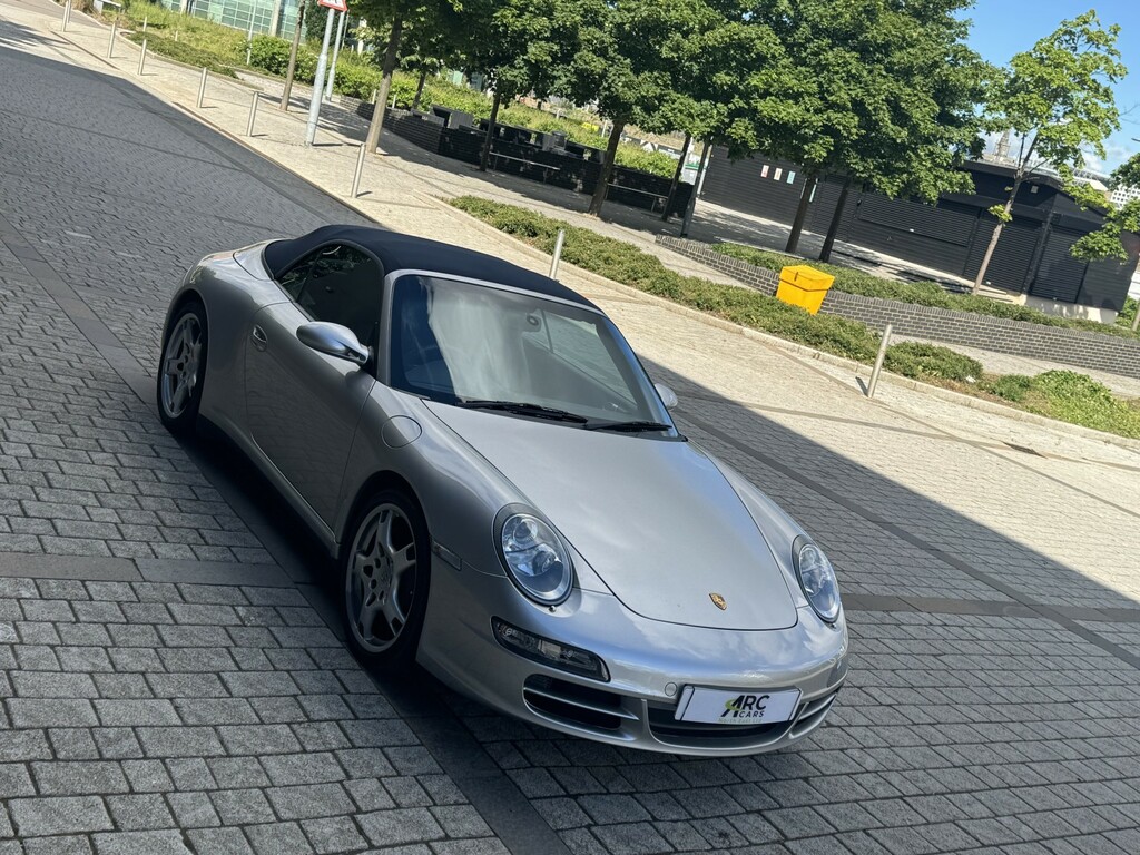 Porsche 911 Convertible Silver #32