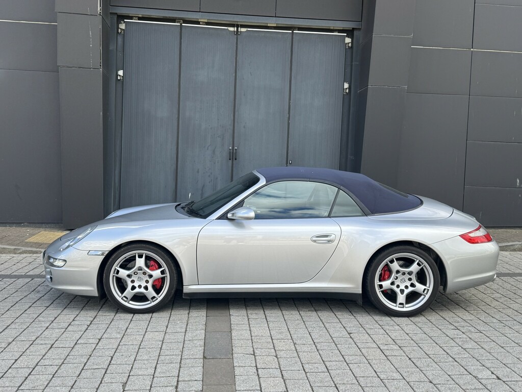 Porsche 911 Convertible Silver #21