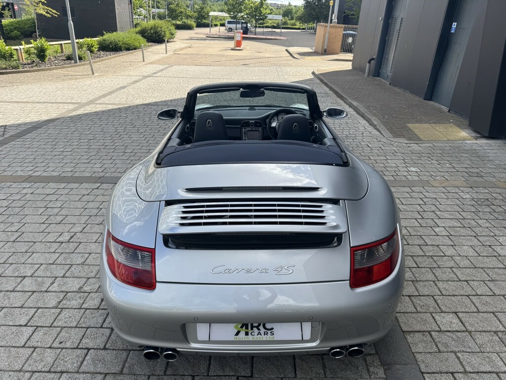 Porsche 911 Convertible Silver #47
