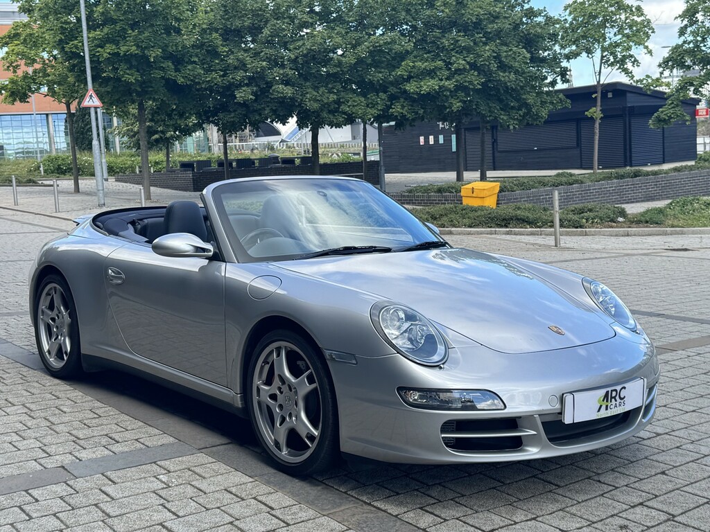Porsche 911 Convertible Silver #41