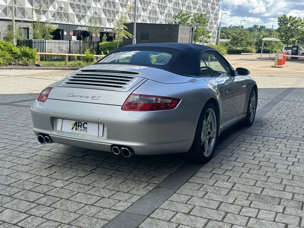 Porsche 911 Convertible Silver #29