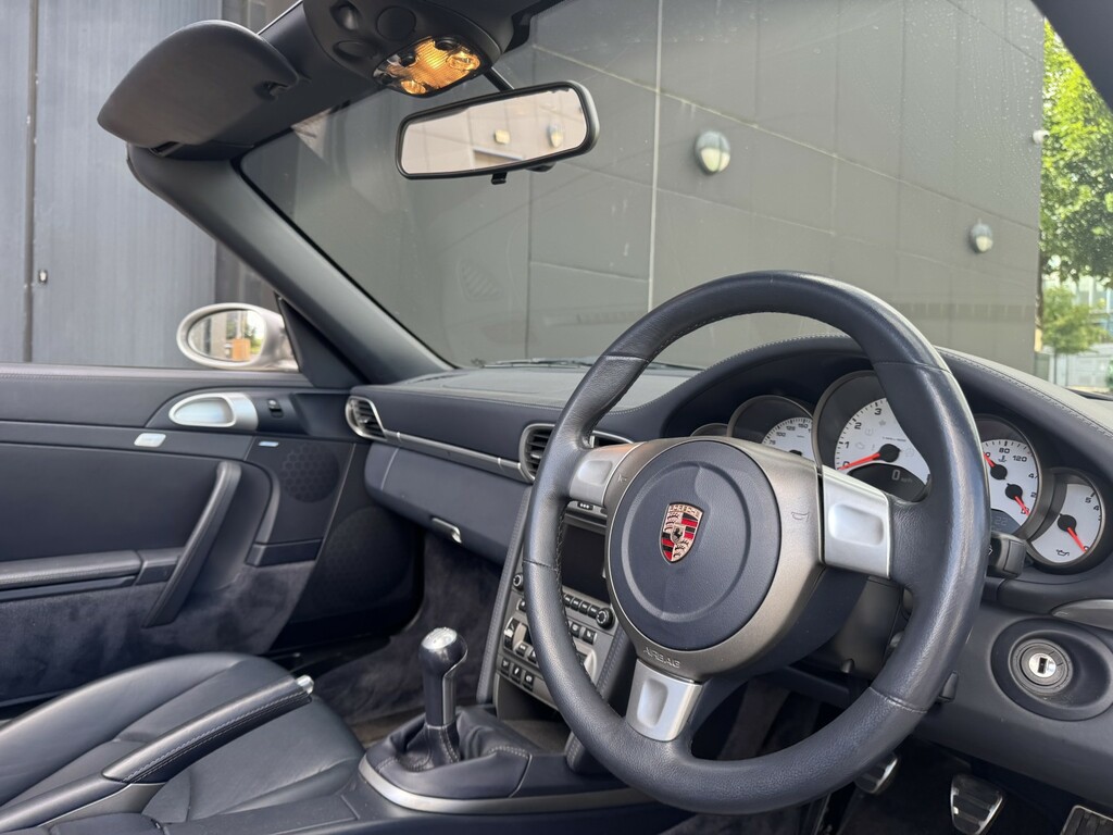 Porsche 911 Convertible Silver #12
