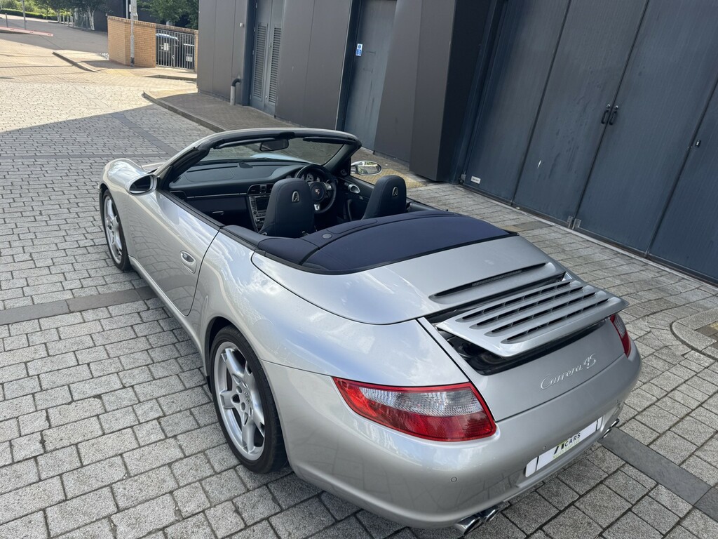 Porsche 911 Convertible Silver #33