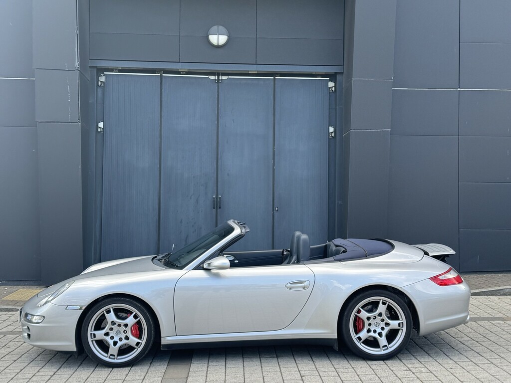 Porsche 911 Convertible Silver #45