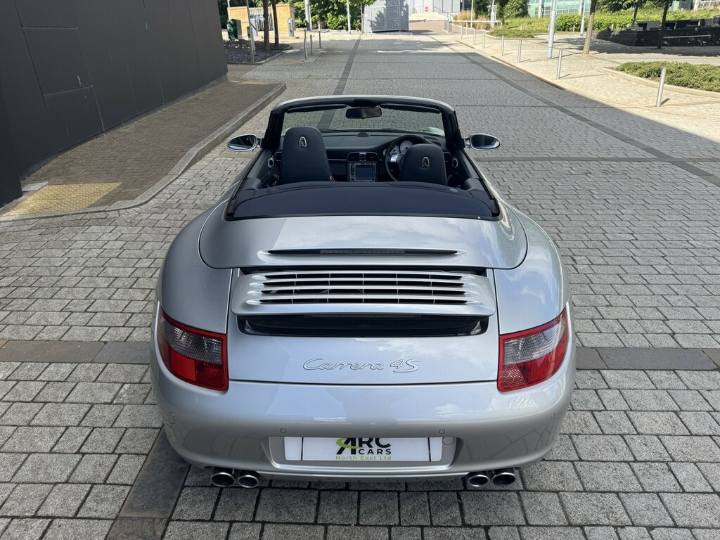 Porsche 911 Convertible Silver #27