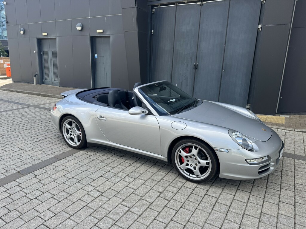 Porsche 911 Convertible Silver #31