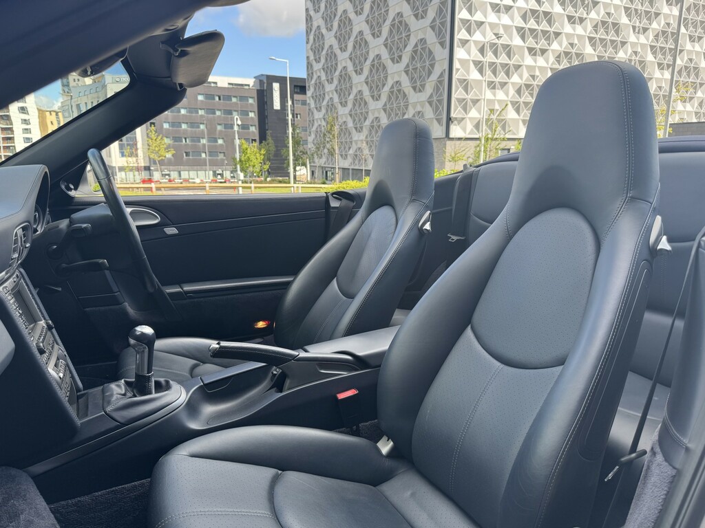 Porsche 911 Convertible Silver #55