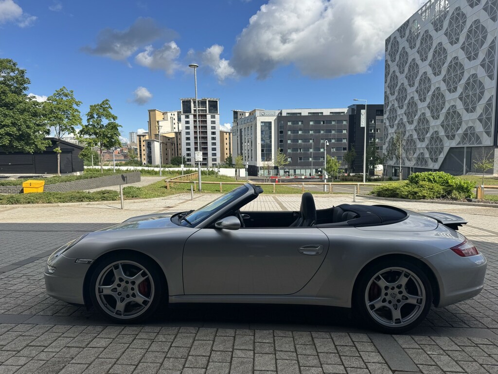 Porsche 911 Convertible Silver #50