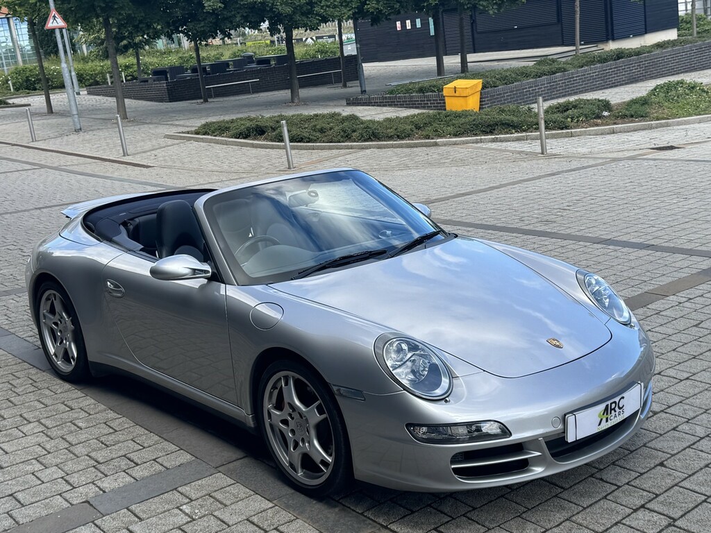 Porsche 911 Convertible Silver #19