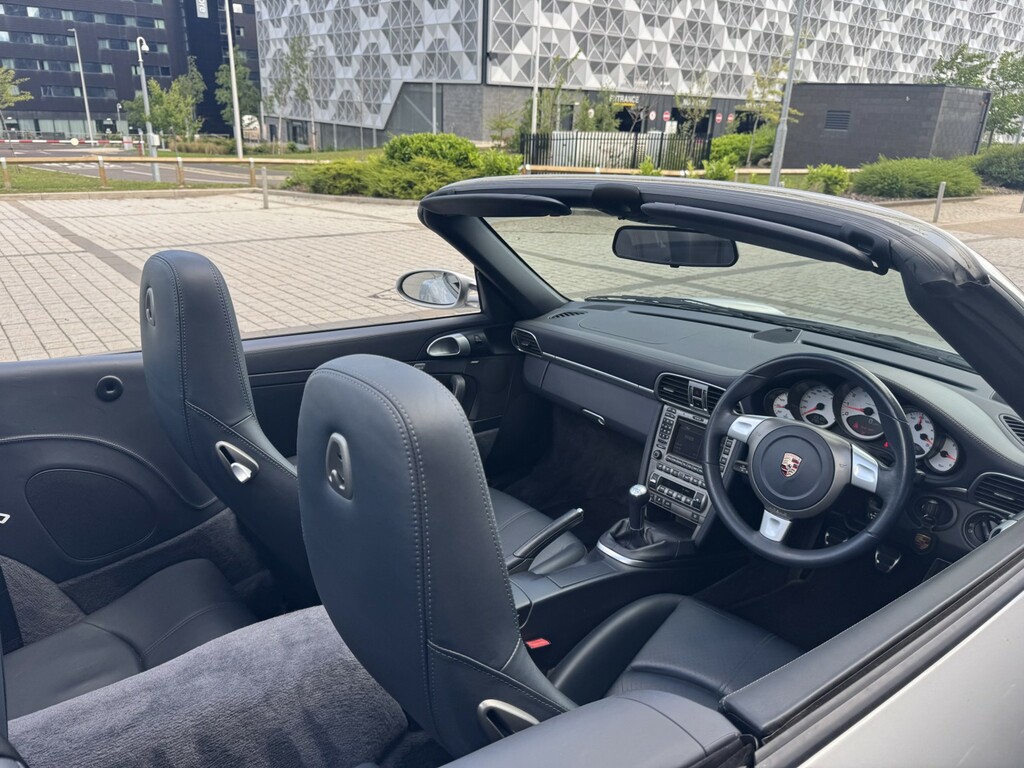 Porsche 911 Convertible Silver #14