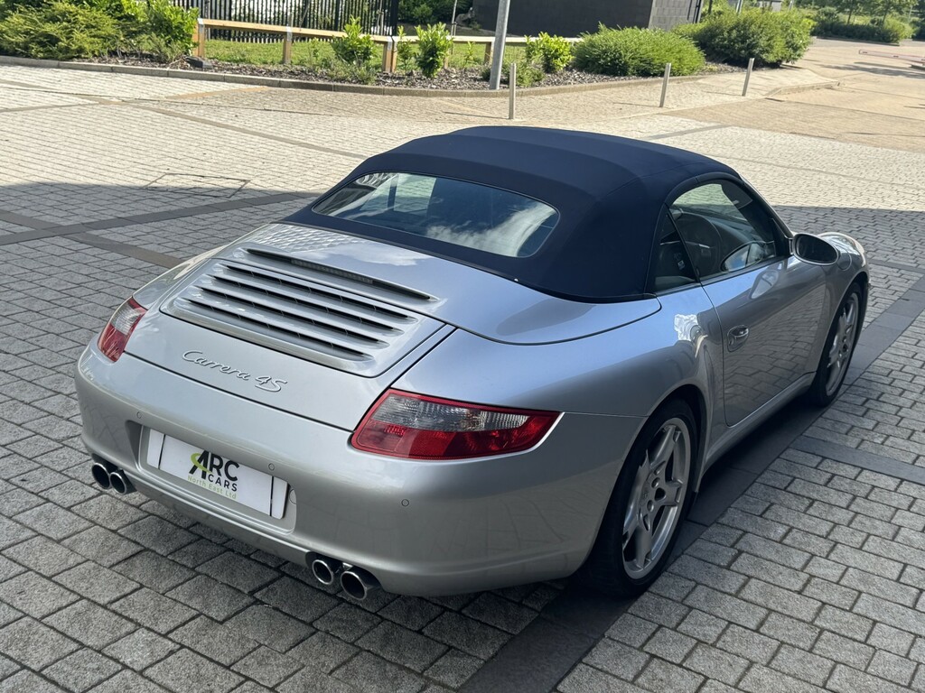 Porsche 911 Convertible Silver #23