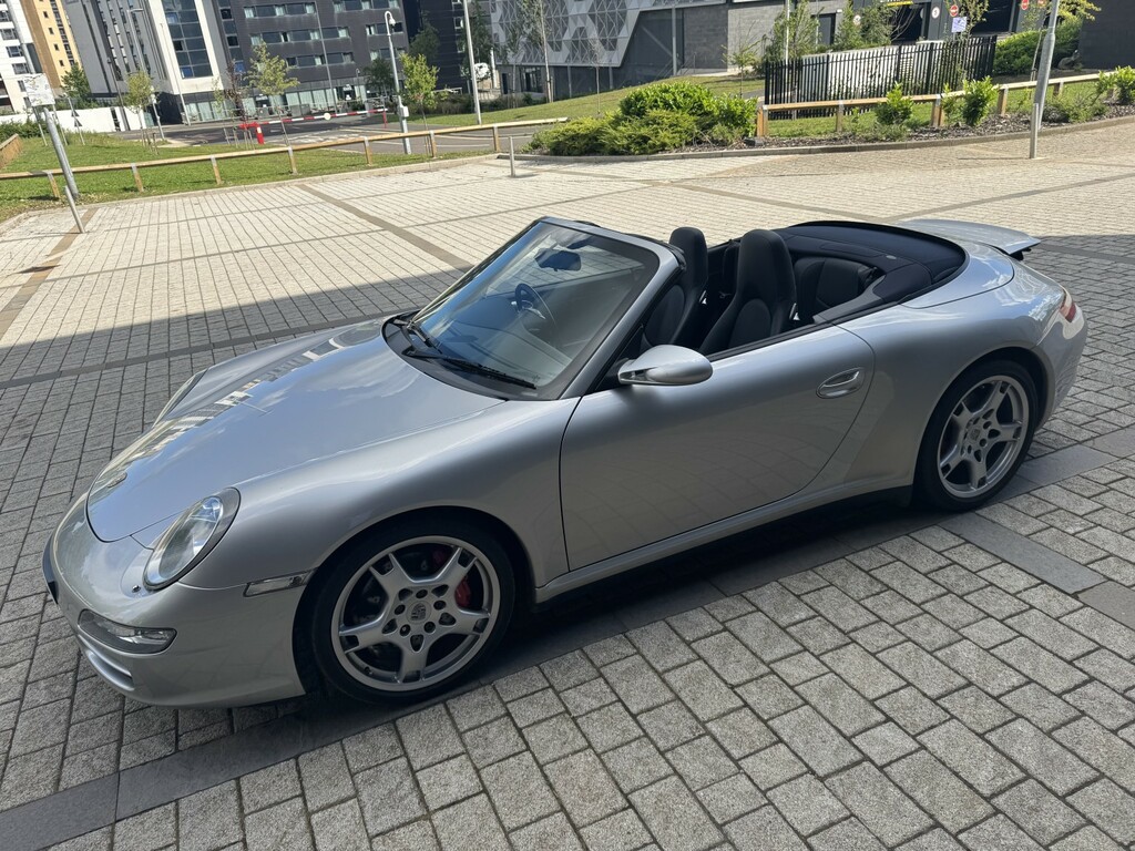 Porsche 911 Convertible Silver #53