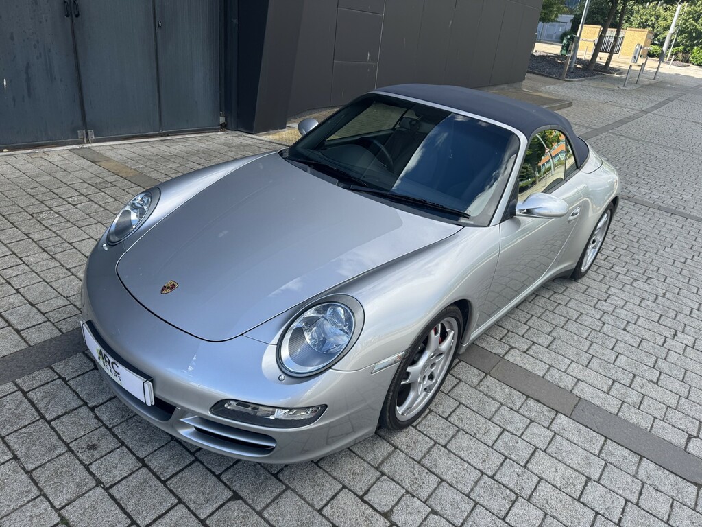 Porsche 911 Convertible Silver #25