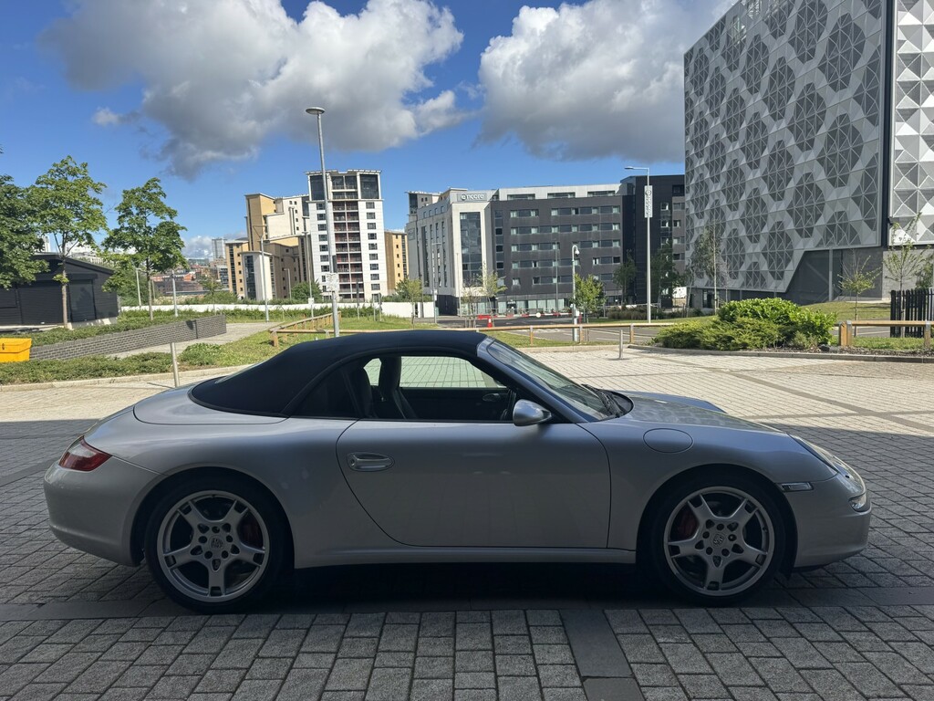 Porsche 911 Convertible Silver #28