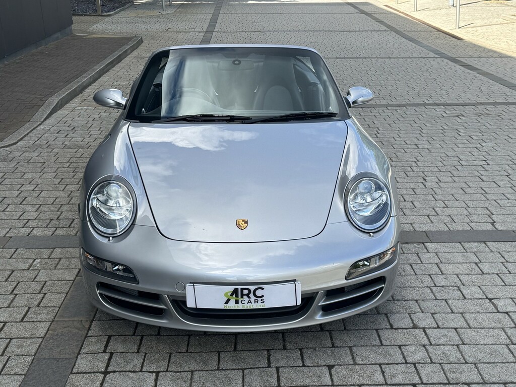 Porsche 911 Convertible Silver #38