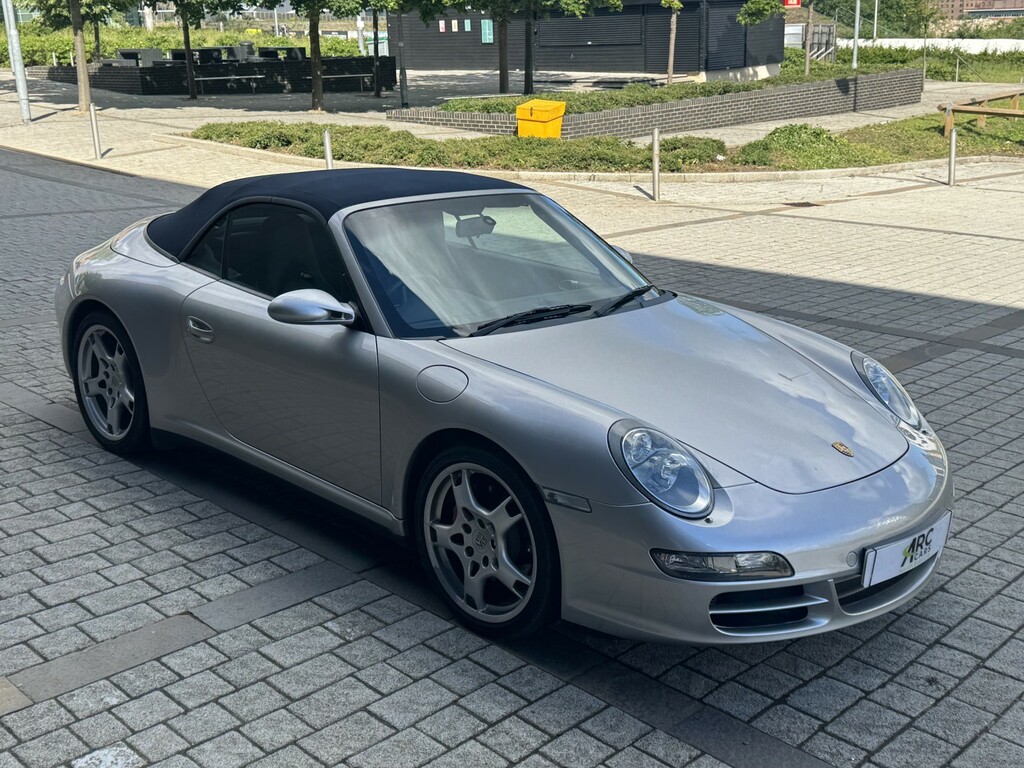 Porsche 911 Convertible Silver #30