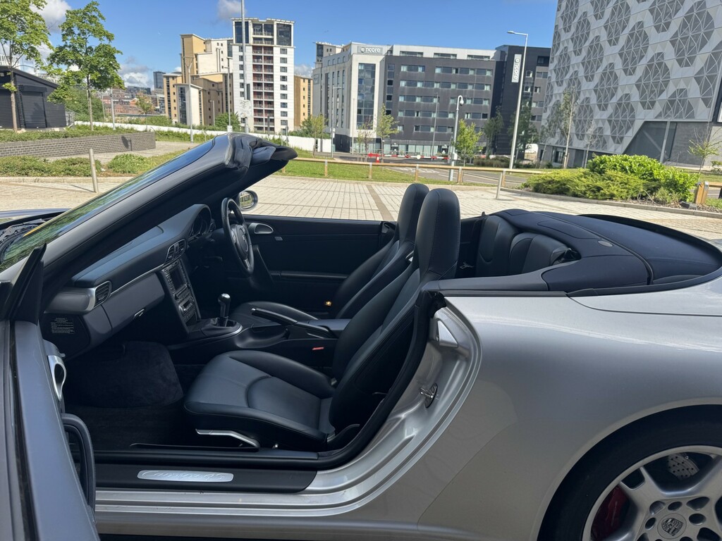 Porsche 911 Convertible Silver #58