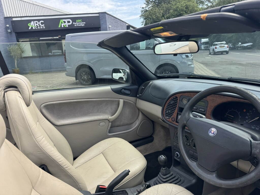 Saab 900 Convertible Si 1997 Blue #12