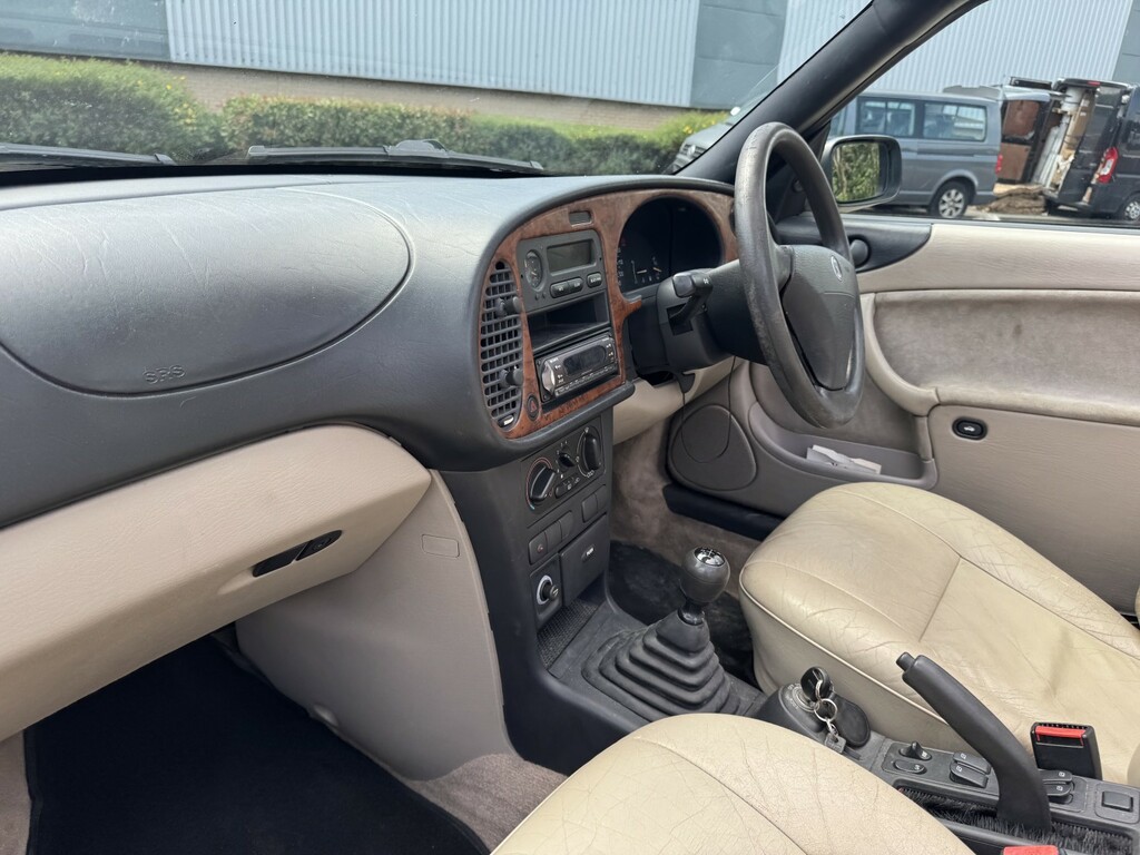 Saab 900 Convertible Si 1997 Blue #23
