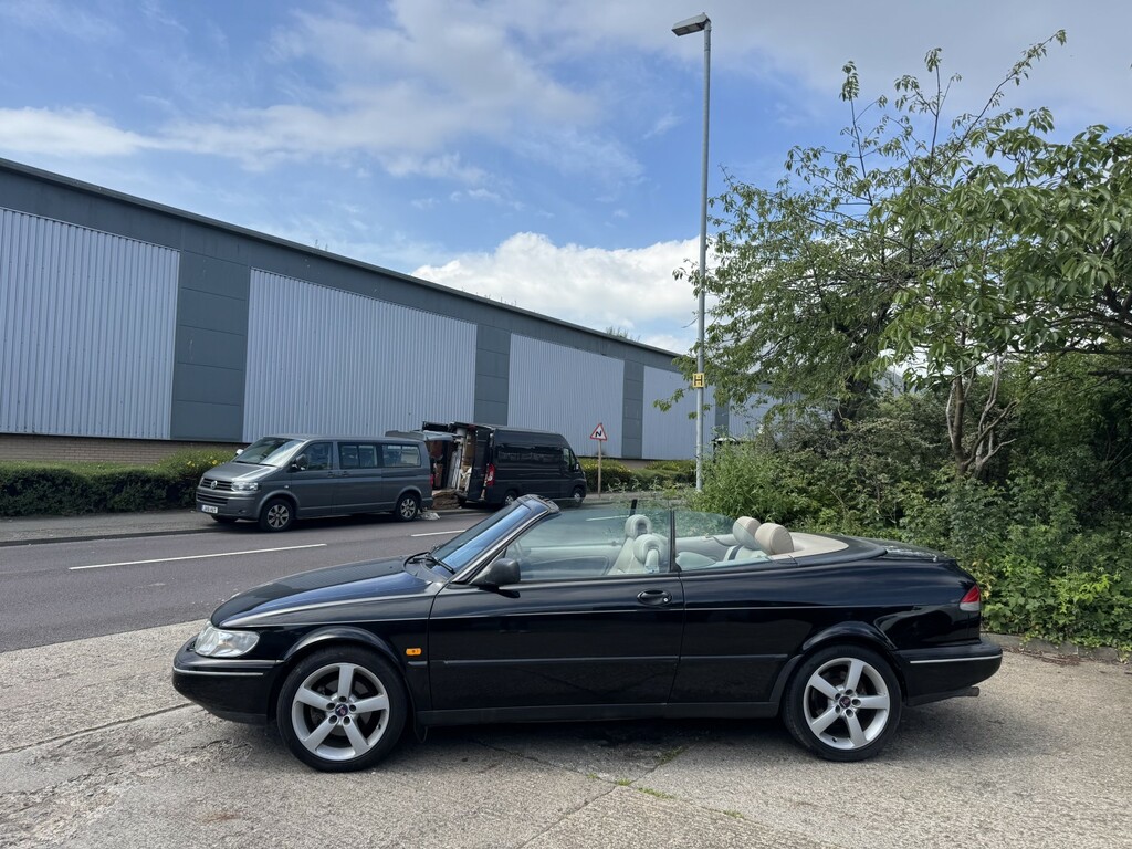 Saab 900 Convertible Si 1997 Blue #16