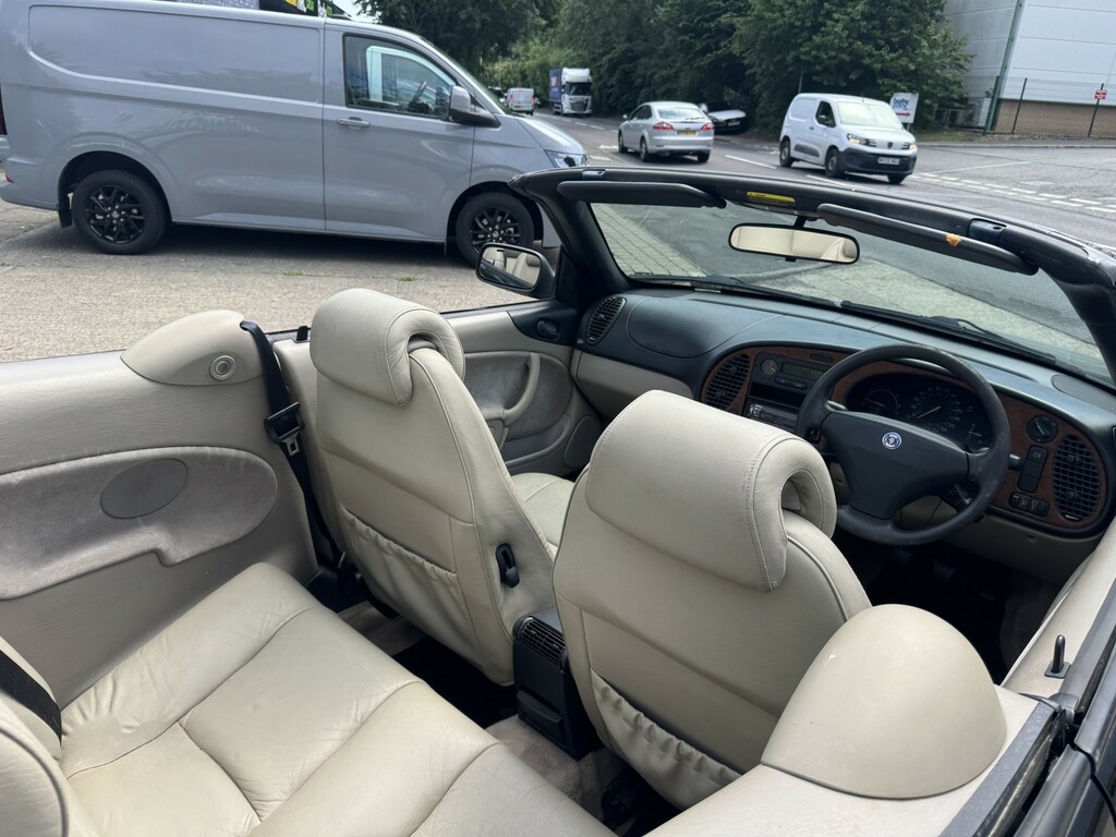 Saab 900 Convertible Si 1997 Blue #26