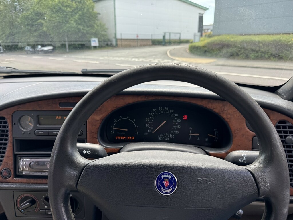 Saab 900 Convertible Si 1997 Blue #28