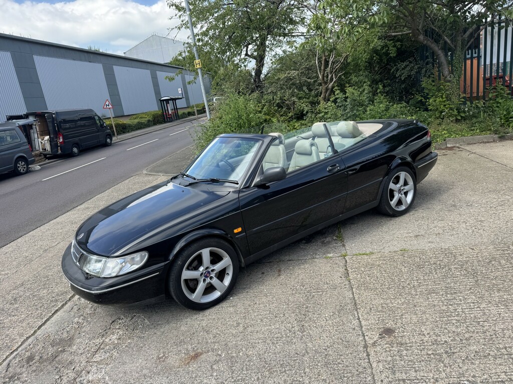 Saab 900 Convertible Si 1997 Blue #8