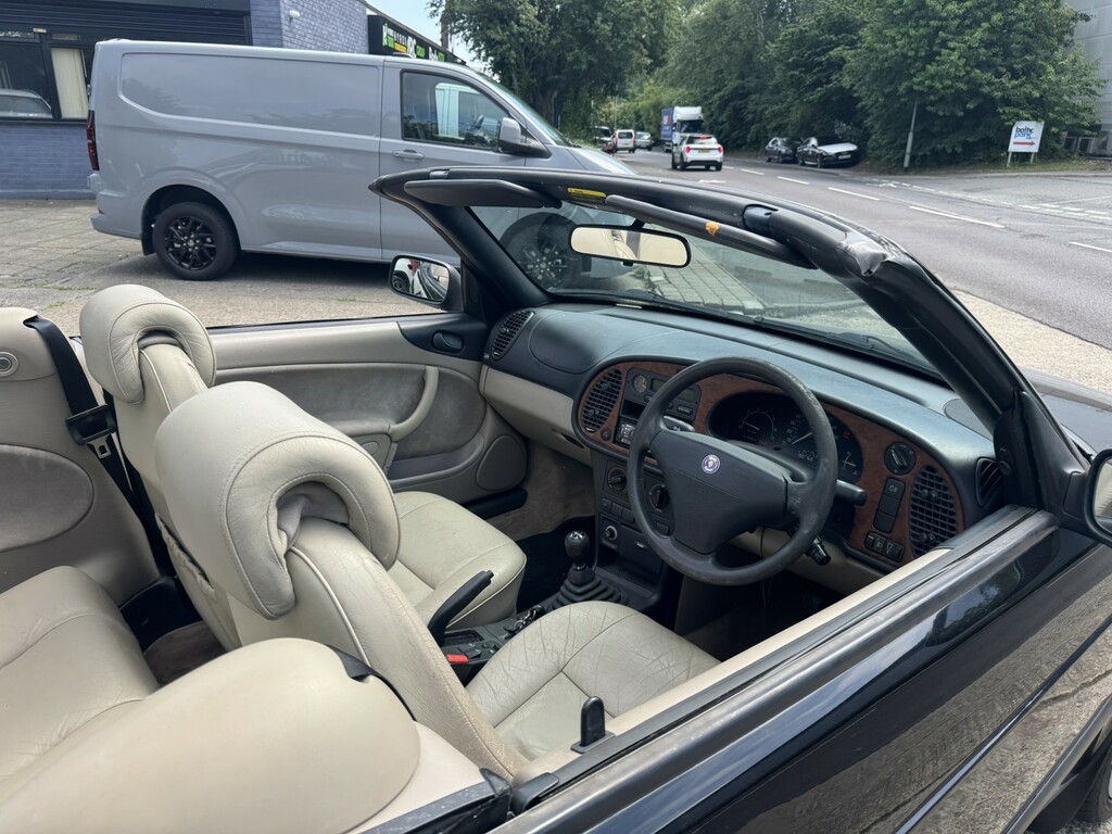 Saab 900 Convertible Si 1997 Blue #9