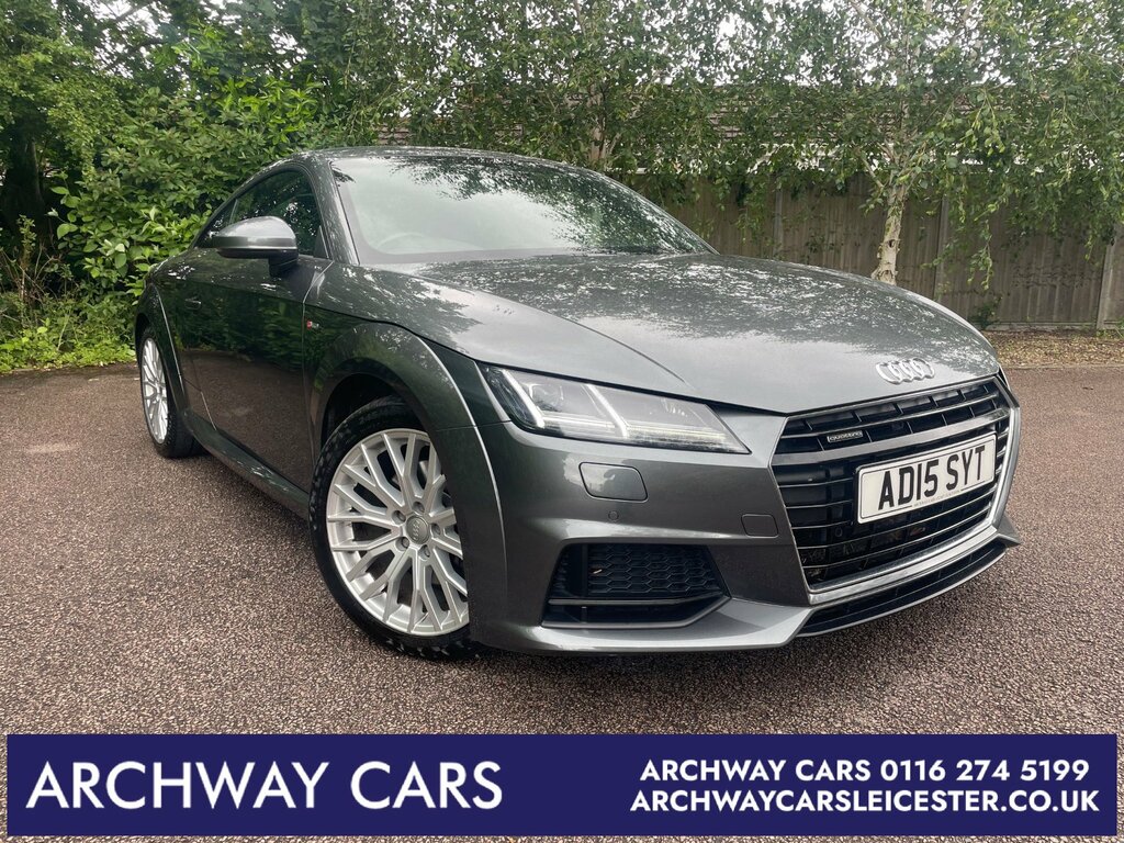 Audi TT 2.0 Tfsi S Line Coupe S Tronic Quattro Grey