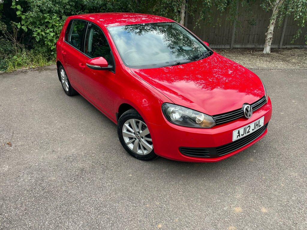 Volkswagen Golf 1.6 Tdi Match Hatchback Dsg Euro 5 105 Red #5