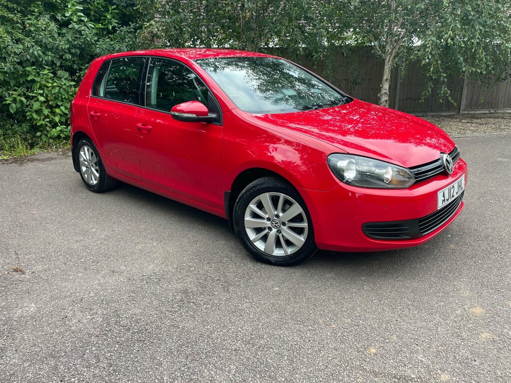 Volkswagen Golf 1.6 Tdi Match Hatchback Dsg Euro 5 105 Red #6