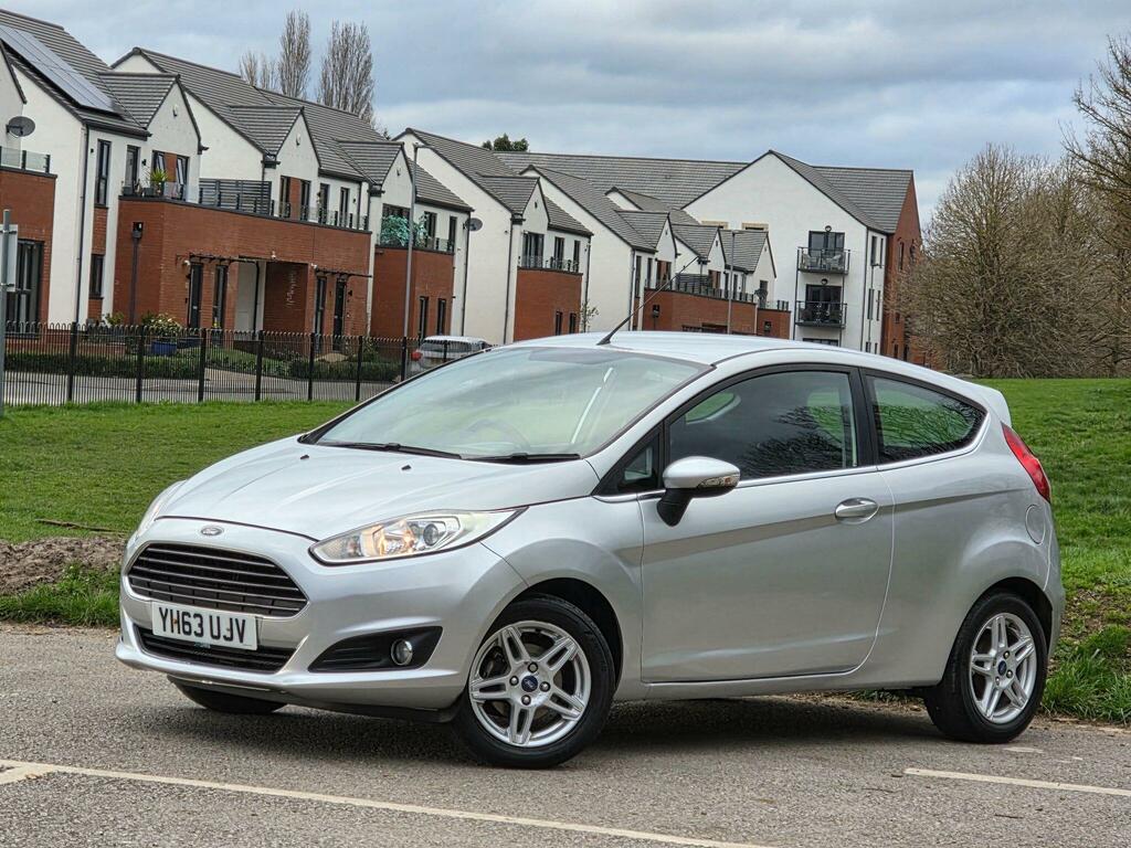 Ford Fiesta 1.25 Zetec Euro 5 YH63UJV Silver #3