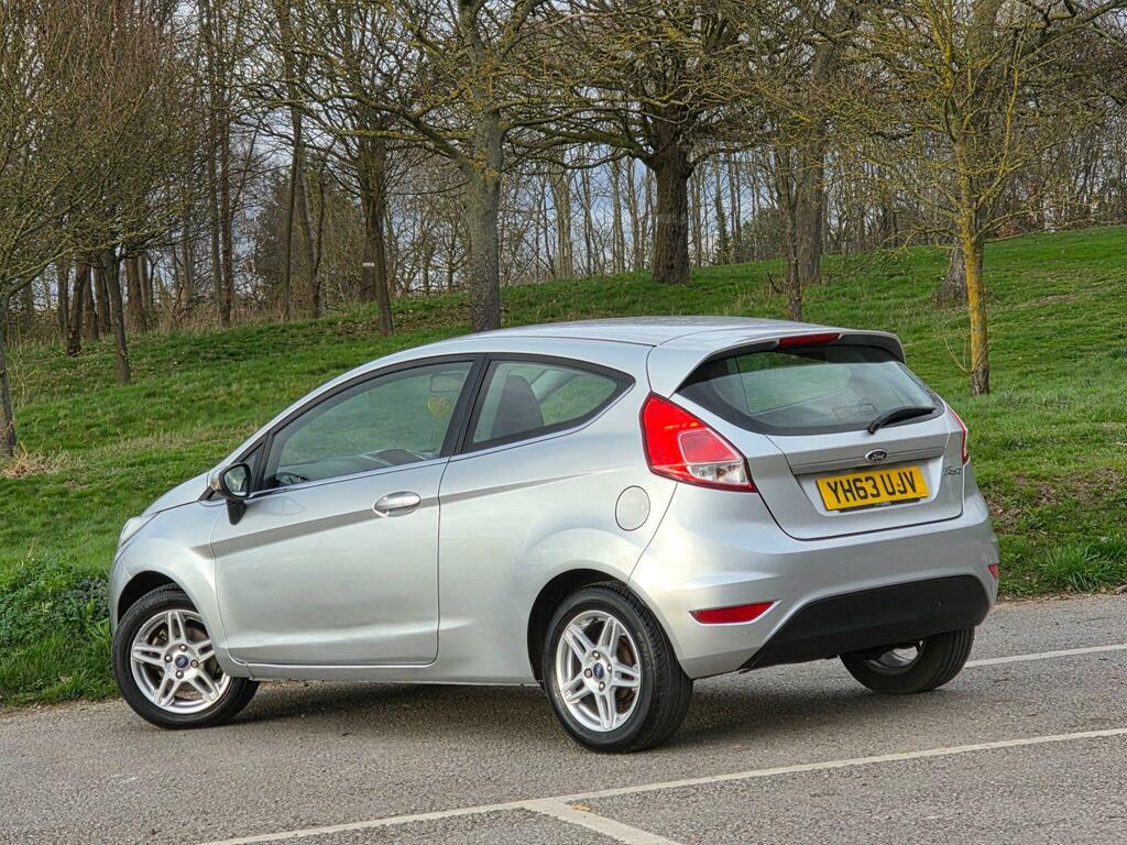 Ford Fiesta 1.25 Zetec Euro 5 YH63UJV Silver #5