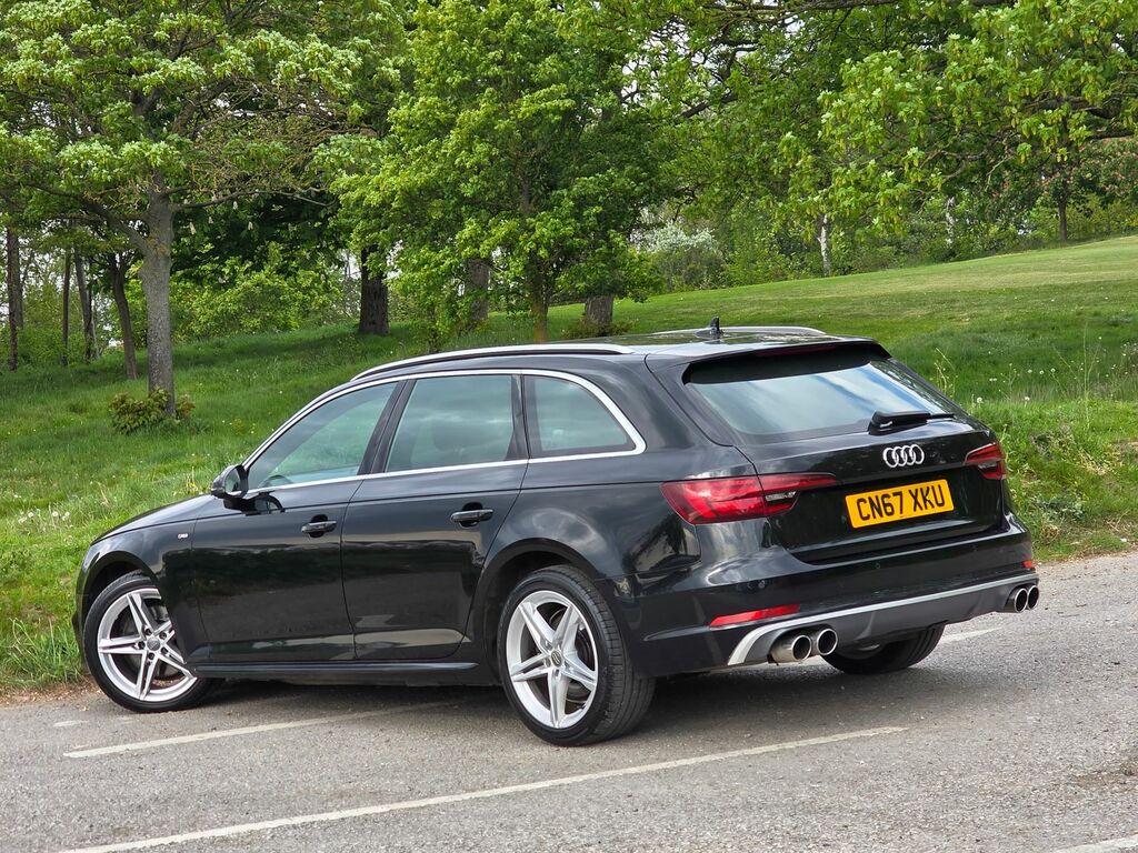 Audi A4 Avant 2.0 Tdi Ultra S Line Euro 6 Ss CN67XKU Black #5