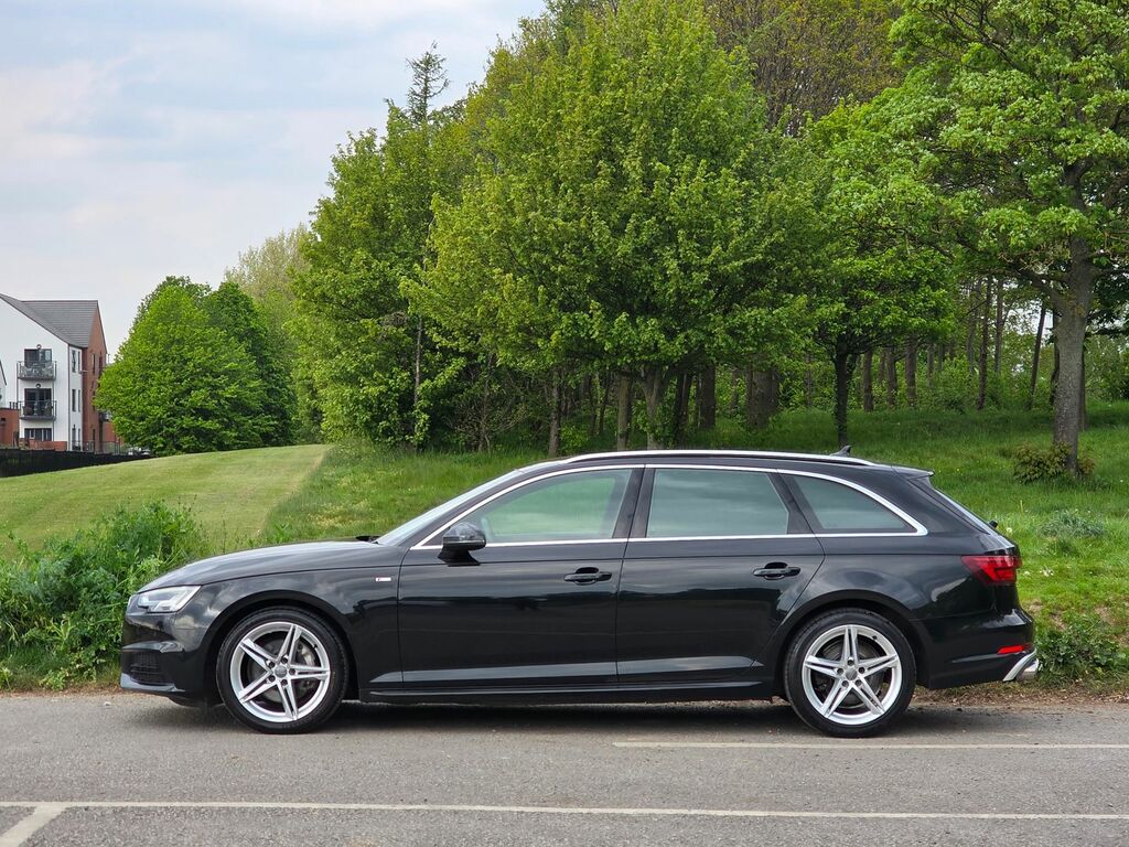 Audi A4 Avant 2.0 Tdi Ultra S Line Euro 6 Ss CN67XKU Black #4